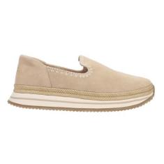 Imagem de TOMS Tênis feminino Jocelyn Espadrille Slip On Casual - Bege, Bege, 38
