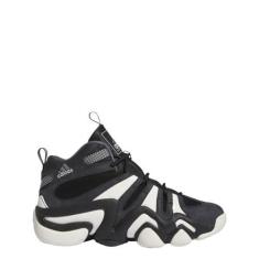 Imagem de adidas Tênis unissex Crazy 8 - basquete, cano alto, Preto central/branco nuvem/roxo universitário, 43 BR