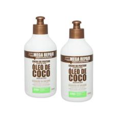Imagem de Kit 02 Creme De Pentear Óleo De Coco 300ml  Wever - Wever Ind E Com De