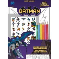 Imagem de Livro - Batman - Diversão para colorir