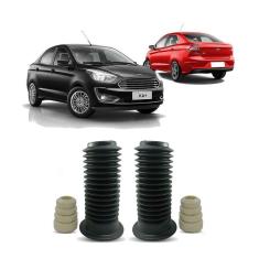 Imagem de Par Batente Coifa Dianteiro Ford New Ka Sedan 2014 Até 2020