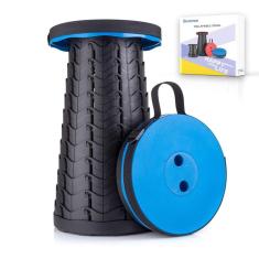 Imagem de Banqueta dobrável Boreeman com capacidade leve atualizada de 400 libras