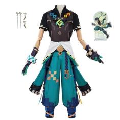 Imagem de Kinich Cosplay Fantasia Roupas Genshin Role Playing Acessórios Conjunto Completo