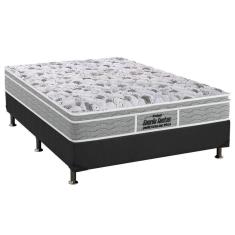 Imagem de Cama Box Casal: Colchão Anatômico Probel D45/EP Guarda Costas Próextreme Plus + Base CRC Suede Gray(138x188)