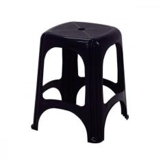 Imagem de Banqueta Plastica Tramontina Niteroi Preta 100Kg 92411009