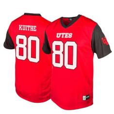 Imagem de Genuine Collective Tênis de futebol masculino padrão Utah Utes, vermelho