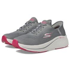 Imagem de Skechers Tênis feminino Max Cushion Elite 2.0 Vanish Hands Free Slip-ins, Carvão/Rosa, 35