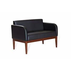 Imagem de Sofá 2 Lugares SF032 Preto Cercatto