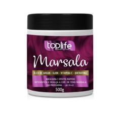 Imagem de MÁSCARA CAPILAR MATIZADORA MARSALA 500g TOPLIFE