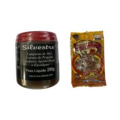 Imagem de Kit Xarope Natural Silvestre Pneumoflux + Bala de Gengibre