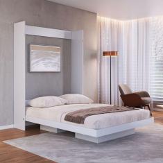 Imagem de Cama Casal Vancouver Articulável Branco - Art In Móveis