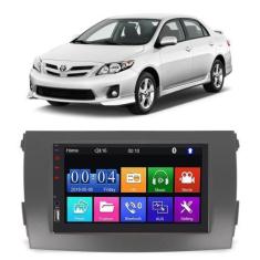 Imagem de Kit Multimidia MP5 Corolla 09 11 13 14 7 Pol TouchScreen + Moldura Pai