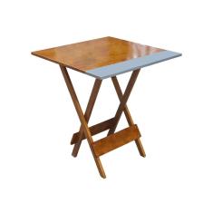 Imagem de Mesa Dobravel em Madeira Robusta 70x70 Silver