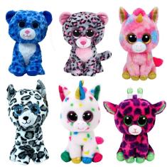 Imagem de Brinquedo Ursinho Pelúcia Infantil Olhos Brilhantes Sortido Castela