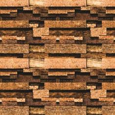 Imagem de Papel De Parede Adesivo Lavável Madeira Aroeira 12M