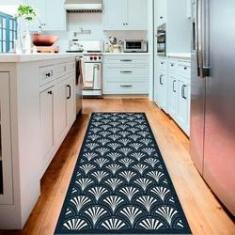 Imagem de Tapete Passadeira de Cozinha Cali Antiderrapante-40 x 120