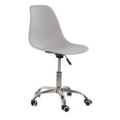 Imagem de Cadeira Com Rodízios Eames Office Cinza Claro