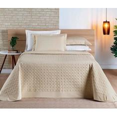Imagem de Colcha Casal King 200 Fios Cobre Leito 100% Algodão Madri 3 Peças - Bi