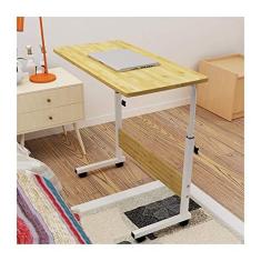 Imagem de SilteD Mesa de cabeceira móvel Mesa de colo móvel, mesa de cabeceira para dias, para sofá-cama, mesa de leitura e alimentação hospitalar com rodas sobre a cama