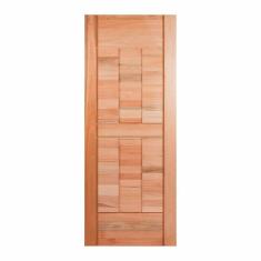 Imagem de Folha de Porta Maciça 210x92cm Eucalipto Pm96 Cruzeiro Portas Nude