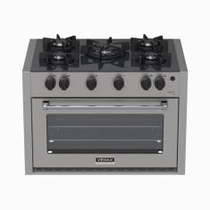 Imagem de Fogao de Embutir 5 Bocas Venax Gaudi Line Inox Gas