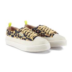 Imagem de Tênis Casual Feminino Off White Onça-Feminino