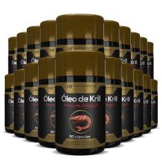 Imagem de 20x óleo de krill 60caps 750mg hf suplements - HF SUPLEMENTOS
