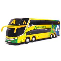 Imagem de Brinquedo Miniatura Ônibus Viação Amarelinho 30cm - Marcopolo G7 Dd -