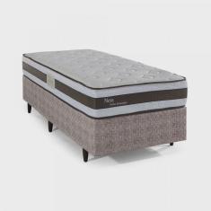 Imagem de Cama Box Colchão Solteiro Molas Ensacadas 88x188x26cm Ness Herval
