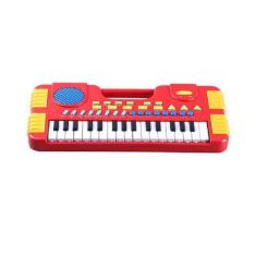 Imagem de Mini Piano Infantil Teclado De Brinquedo Vermelho - My Music - My Musi