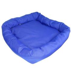 Imagem de Colchonete Caminha Pet Dog Azul 62cm X 62cm - Malu Metais