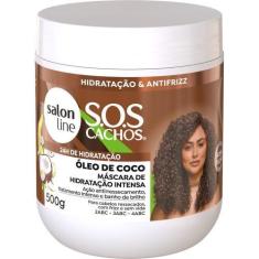 Imagem de Máscara Capilar Salon Line Sos Cachos Óleo De Coco Hidratação Absoluta