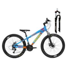 Imagem de Bicicleta Aluminio Aro 26 VikingX Tuff25 2x9v 18 Velocidades Freio a D