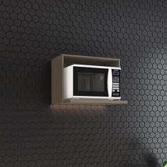 Imagem de Armário Aéreo Micro-Ondas 60cm 100% Mdf Aurora - Espresso Móveis