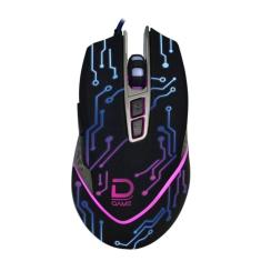 Imagem de Mouse para jogos Datacom RGB 7200dpi, 7 botões, cabo USB de 1,5 m