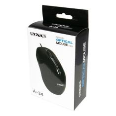 Imagem de Mouse Satellite A34 - com Fio - 1200 Dpi - Preto