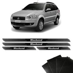 Imagem de Kit Soleira Diamante Palio Weekend Com Protetor De Porta