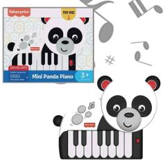 Imagem de Fisher Price Brinquedo Infantil Tecladinho Mini Piano Panda