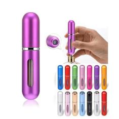 Imagem de Kit 5Pçs Mini Frasco Porta Perfume Recarregável Bolsa Viagem - Importa