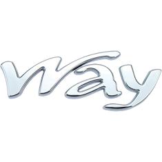 Imagem de Emblema Way Do Uno 11/15 - Cromado