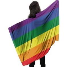 Imagem de Canga Praia Bandeira Lgbt Arco Íris Rainbow Tumblr Igualdade