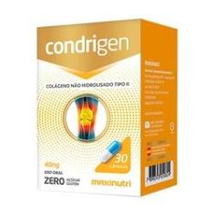 Imagem de Condrigen Colageno Tipo II com 30 Capsulas Loja Maxinutri