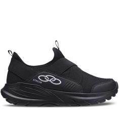 Imagem de Tênis Infantil Juvenil Menino Jogging Running Calce Fácil Olympikus Stream