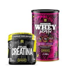 Imagem de Whey Protein Woman 450g + Creatina 150g - Iridium Labs