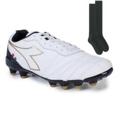Imagem de Kit Chuteira Campo Diadora Calcio + Par de Meião-Masculino