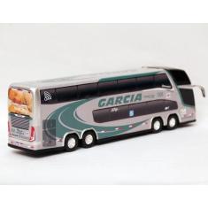 Imagem de Brinquedo Miniatura Ônibus Viação Garcia Double Class 30cm - Ertl