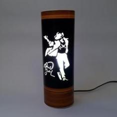 Imagem de Abajur Luminária de mesa Rock Michael Jackson