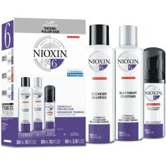 Imagem de Kit Nioxin 6 System Shampoo Condicionador E Tratamento