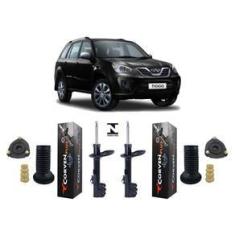 Imagem de Amortecedor + Kit Suspensão Dianteira Tiggo 2009 2010 2011