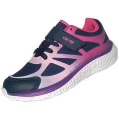 Imagem de Tenis Via Vip Menina Calce Fácil Vv9513